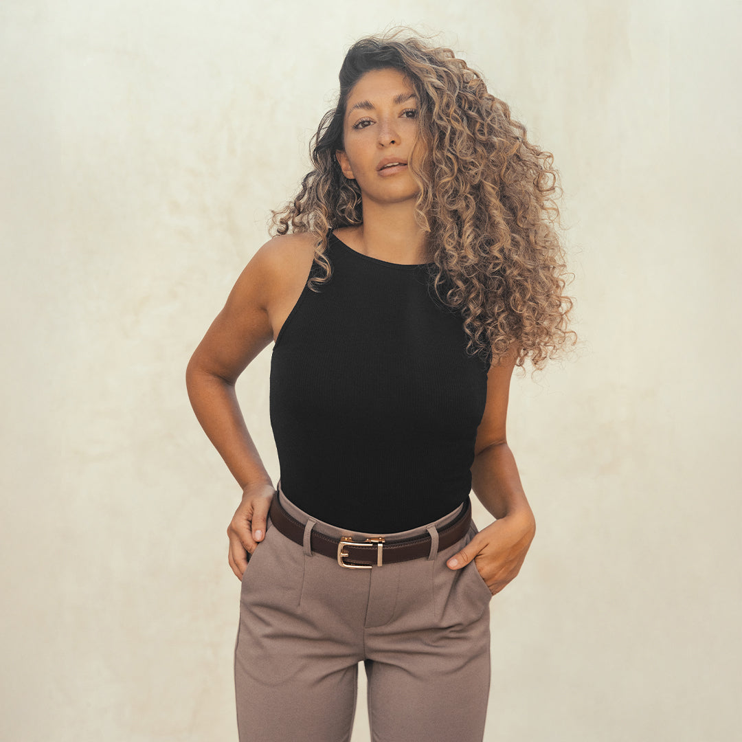 Classic Belt - Marrone (vegan)