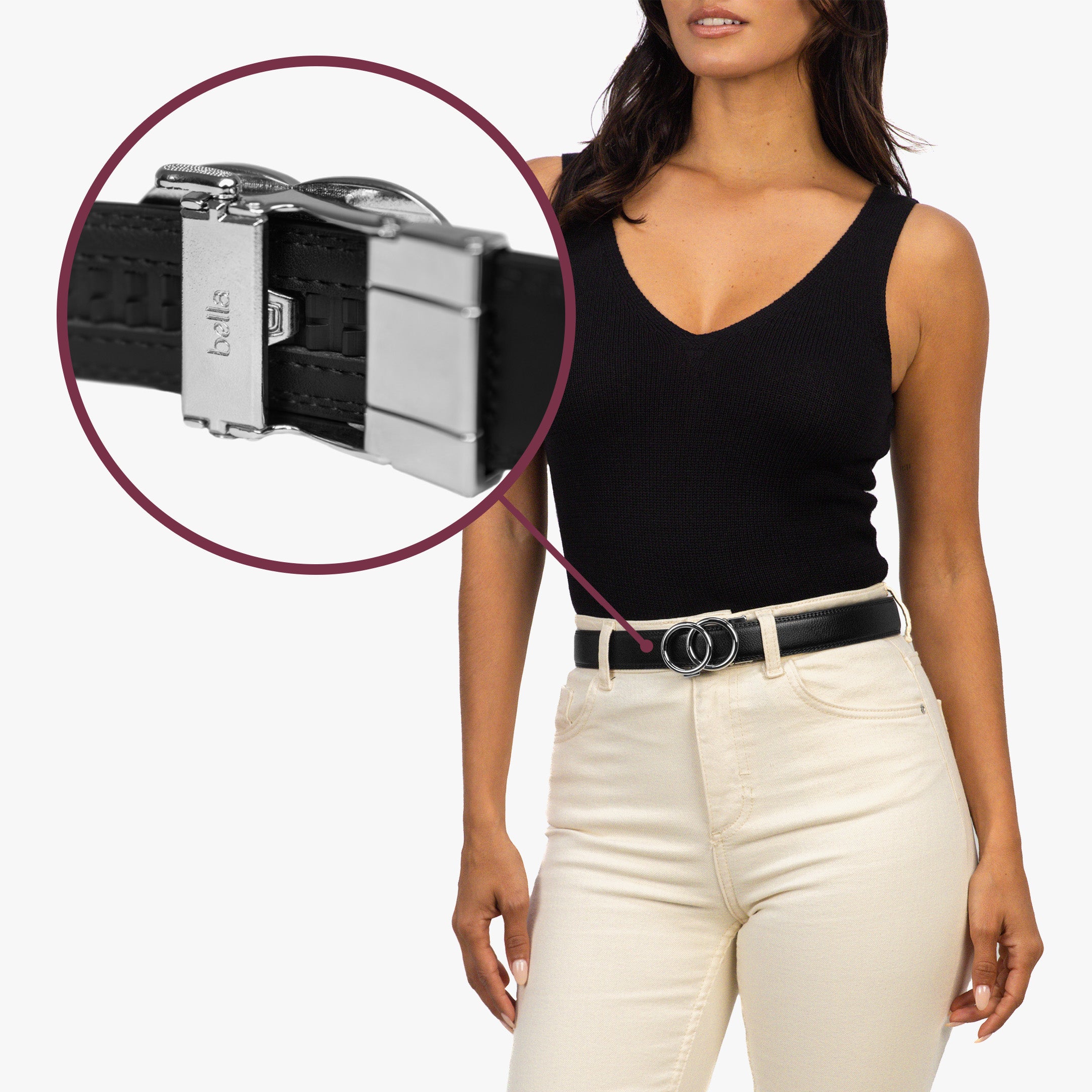 Classic Belt – Nera (vegan)