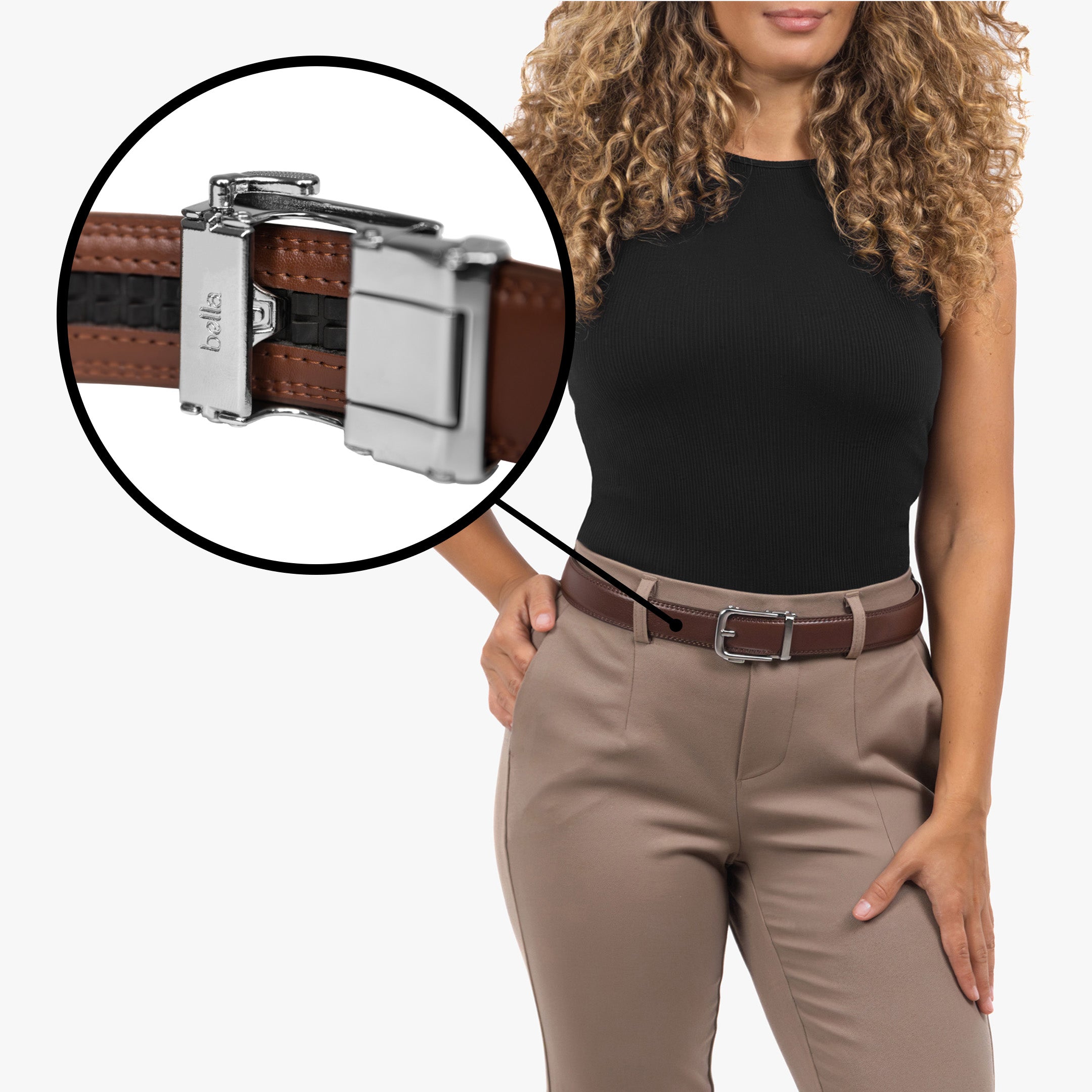 Classic Belt - Marrone (vegan)