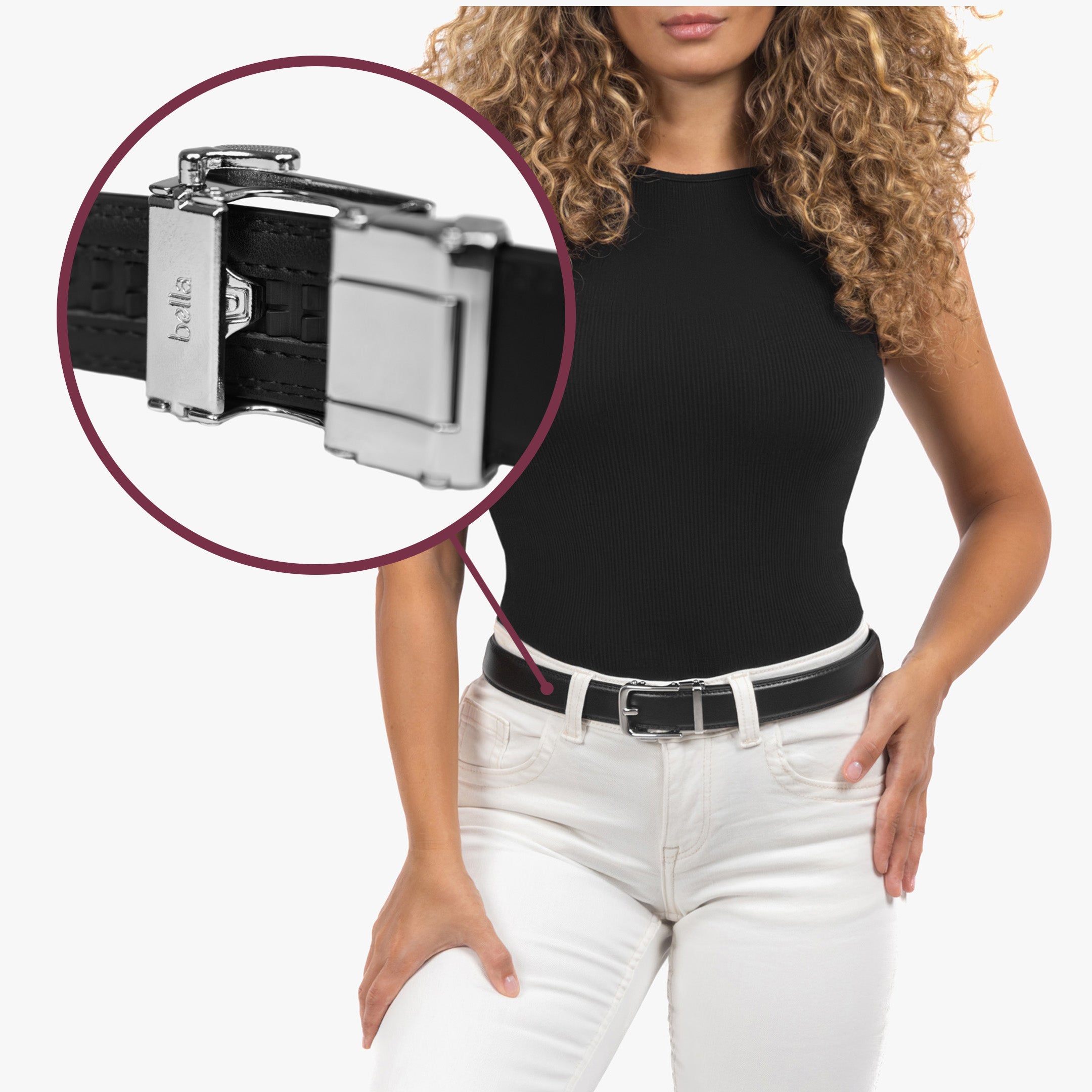 Classic Belt - Nero (vegan)