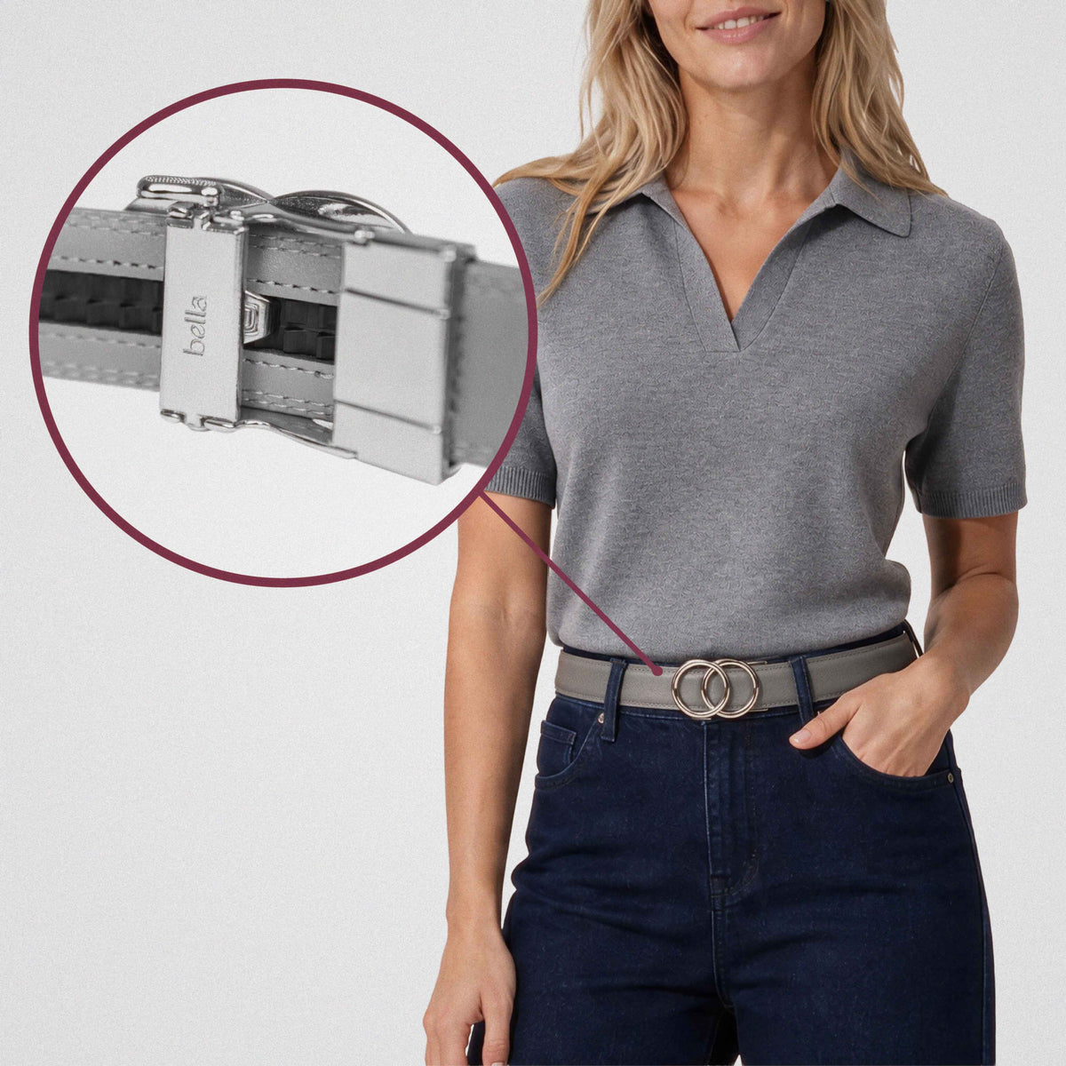 Modern Belt - Grigio