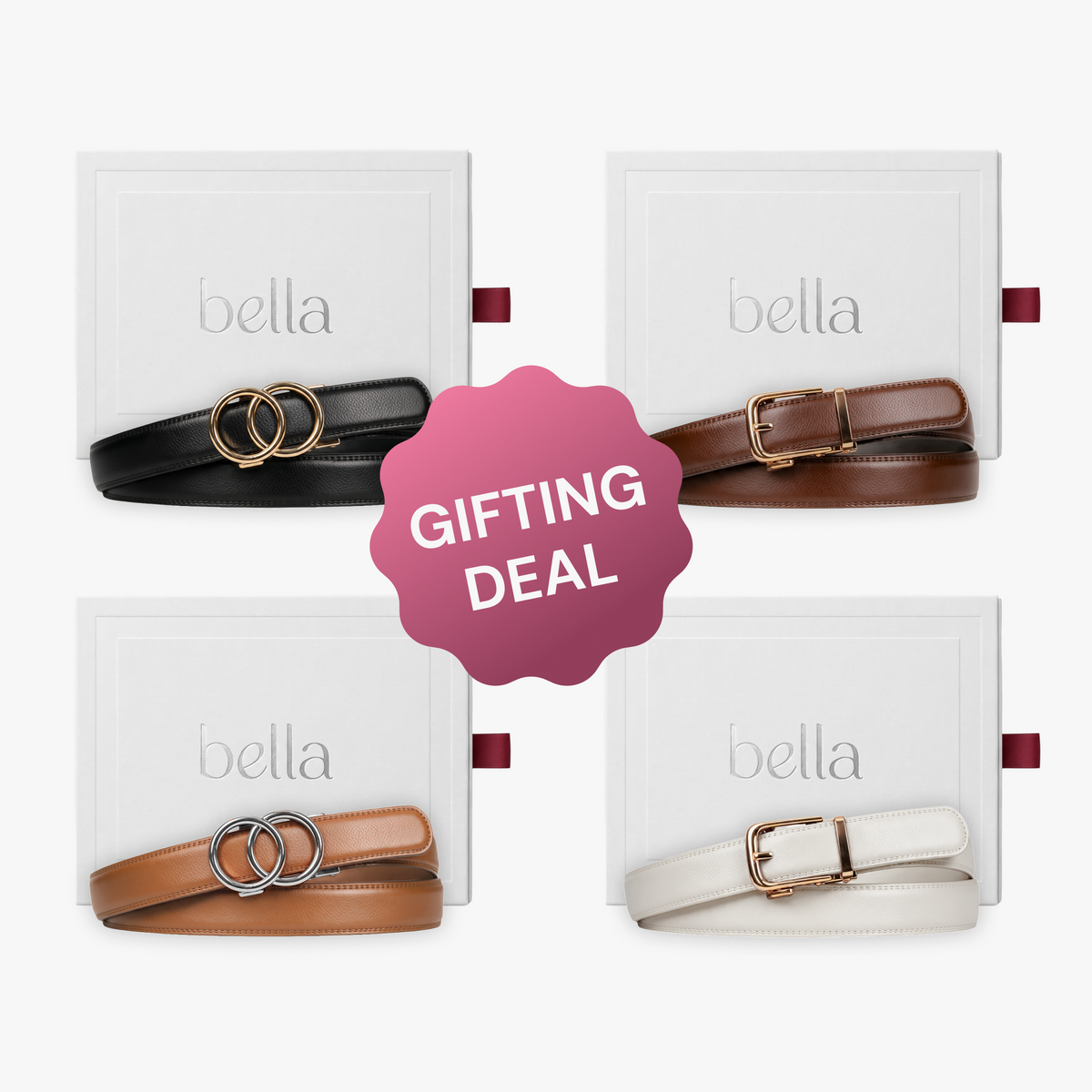 Bella Belts | Offerta Regalo 4x
