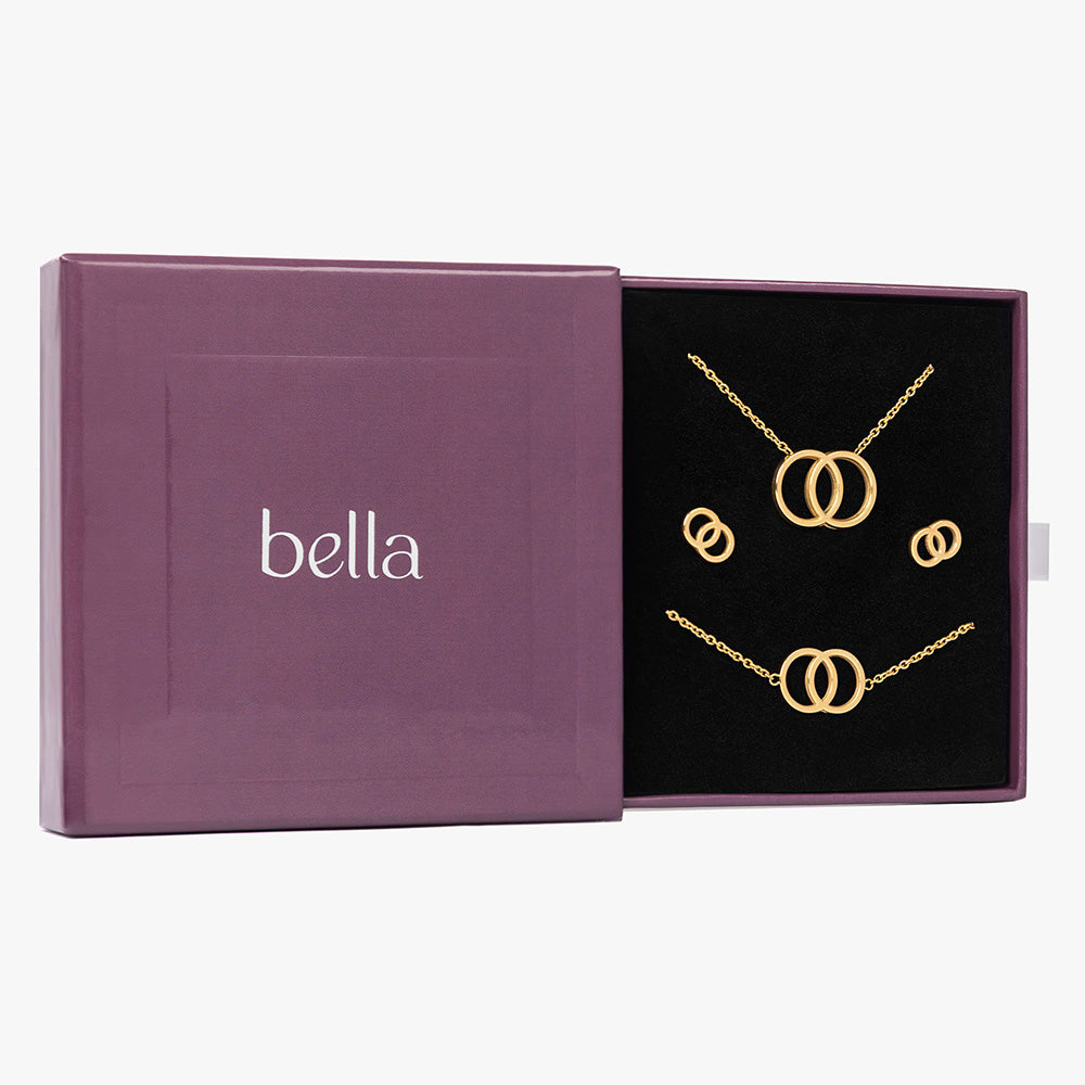 Bella | Set di Gioielli in Oro 18 Carati