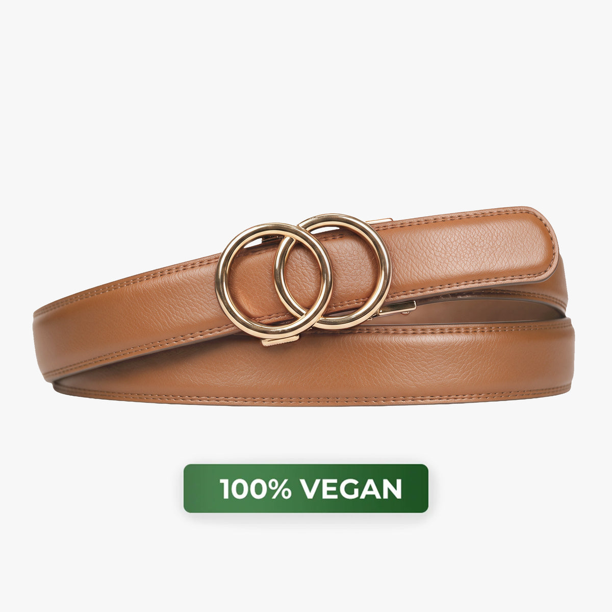 Modern Belt - Cognac (vegan)
