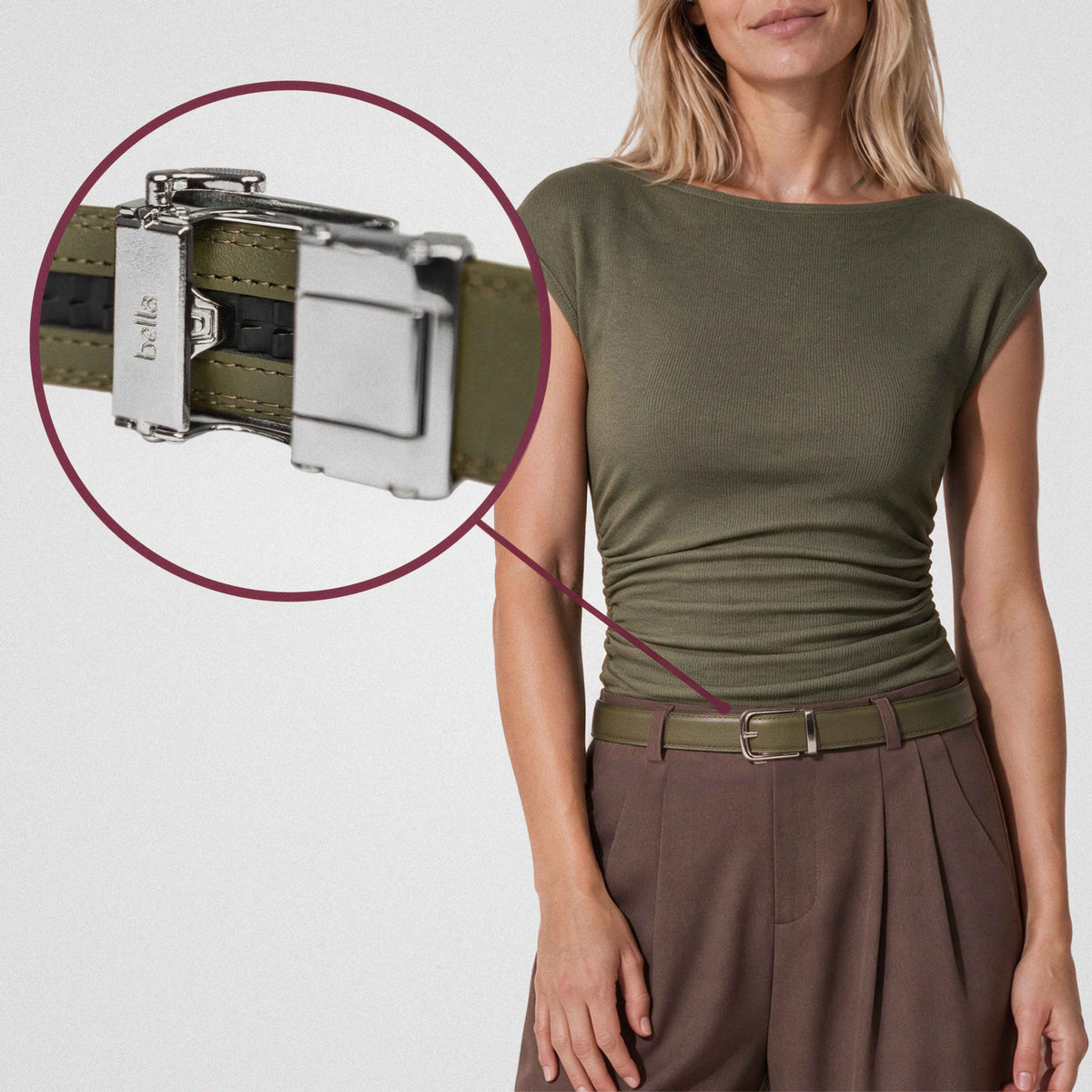 Classic Belt - Verde Oliva